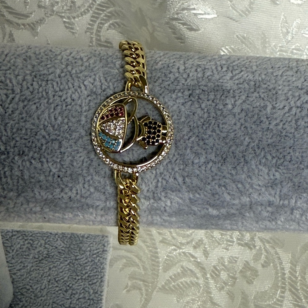 14K gold filled bracelet